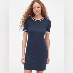 GAP Navy Fitted Mini Dress